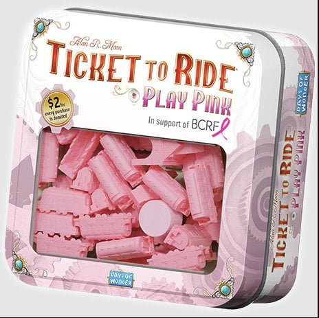 Ticket to Ride: Play Pink Board Game Days of Wonders