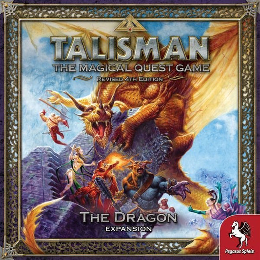 Talisman (Revised 4th Edition): The Dragon Expansion Board Game Pegasus Spiele