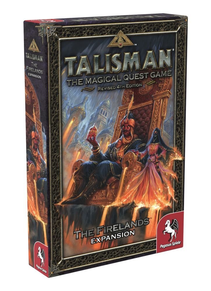 Talisman (Revised 4th Edition): The Firelands Expansion Board Game Pegasus Spiele