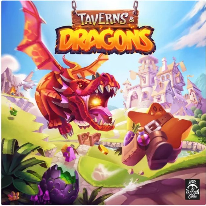 Taverns & Dragons Board Game Lord Raccoon Games