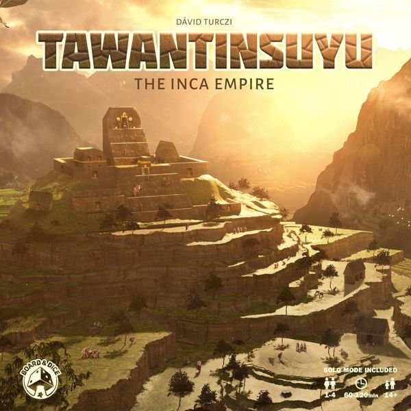 Tawantinsuyu: The Inca Empire Board Game Board&amp;amp Dice