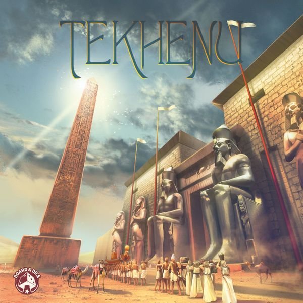 Tekhenu: Obelisk of the Sun Board Game Board&amp;DIce