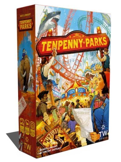 Tenpenny Parks Board Game Thunderworks Games