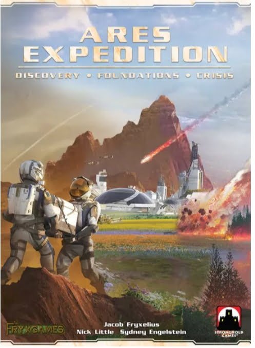 Terraforming Mars Ares Expedition: Foundations Card Game Stronghold Games