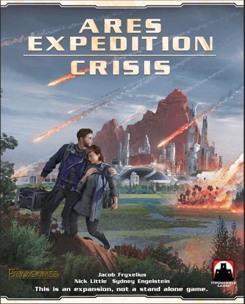 Terraforming Mars Ares Expedition: Crisis Card Game Stronghold Games