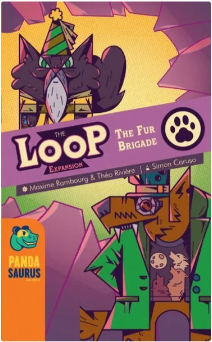 The LOOP: The Fur Brigade Board Game Pandasaurus Games