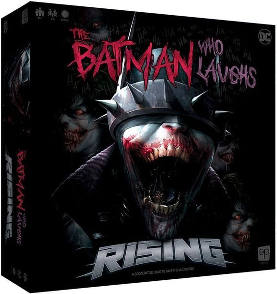 The Batman Who Laughs Rising Board Game USAopoly