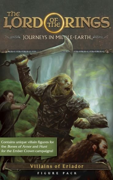 The Lord of the Rings: Journeys in Middle-earth - Villains of Eriador Figure Pack Board Game Fantasy Flight Games