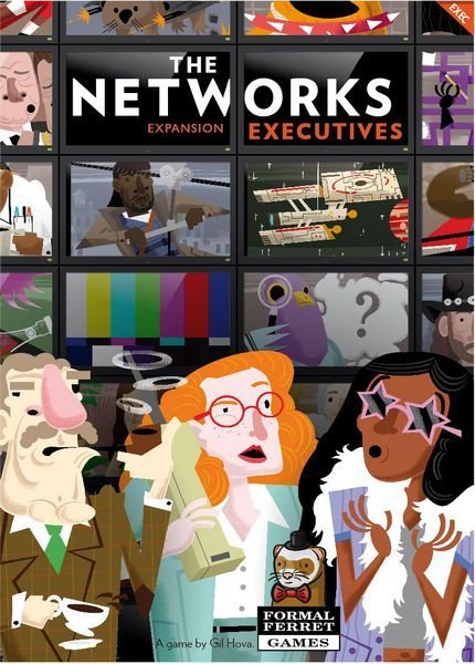 The Networks: Executives Board Game Formal Ferret Games