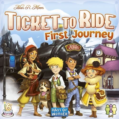 Ticket To Ride: First Journey (Europe) Board Game Days of Wonders