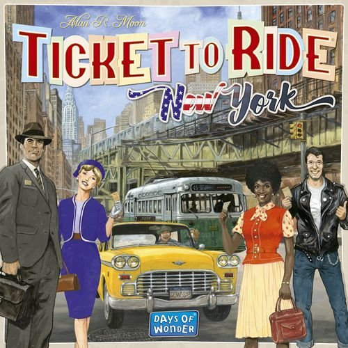 Ticket To Ride: New York Board Game Days of Wonders