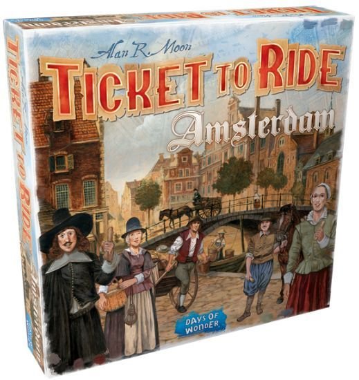 Ticket To Ride: Amsterdam Board Game Days of Wonders