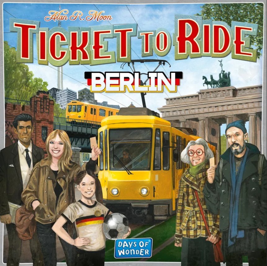 Ticket To Ride: Berlin Board Game Days of Wonder