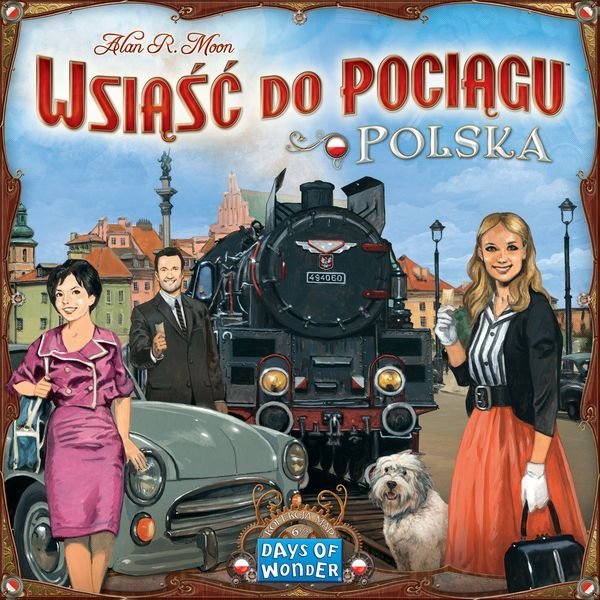 Ticket to Ride: Poland Board Game Days of Wonders