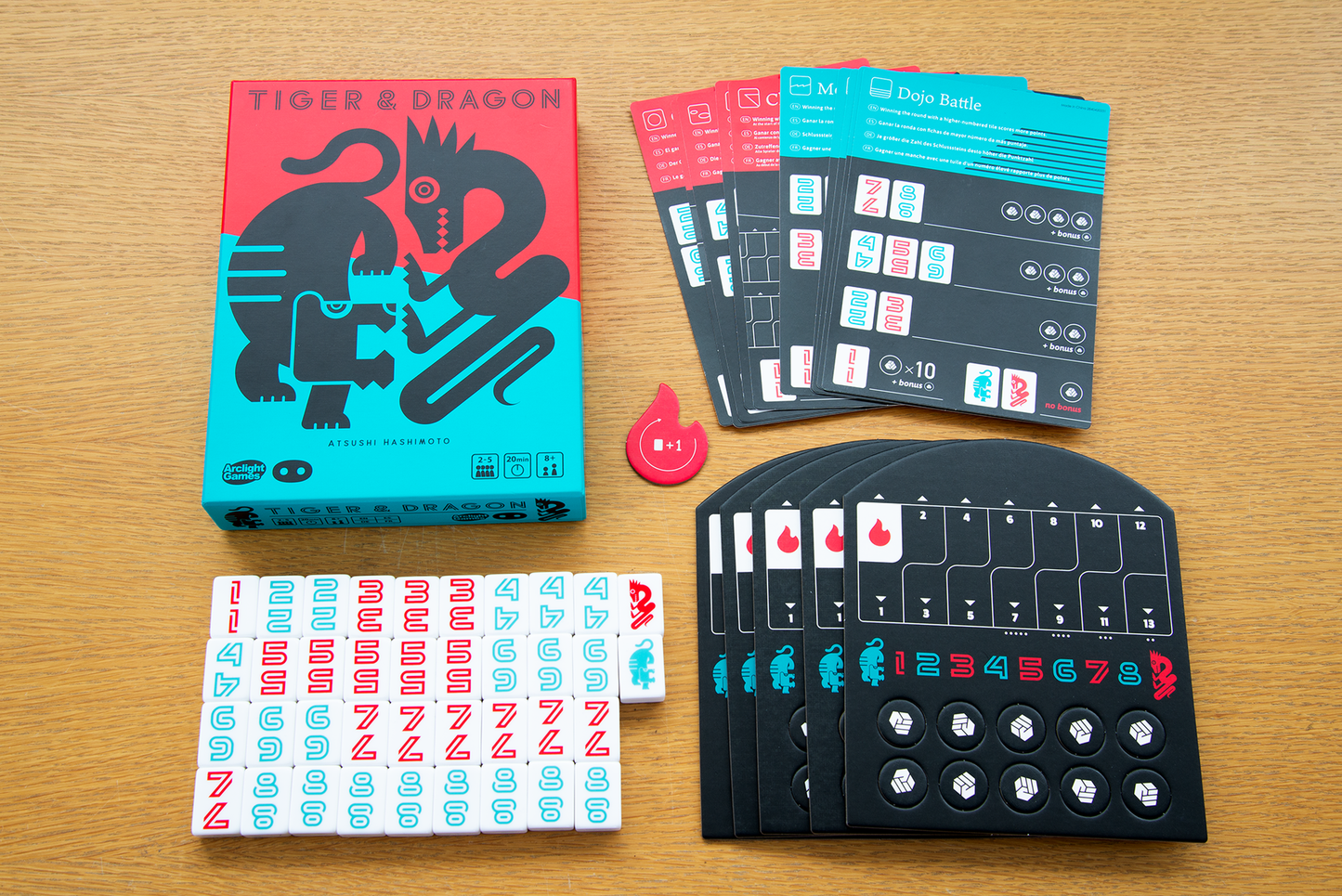 Tiger & Dragon Board Game Oink Games