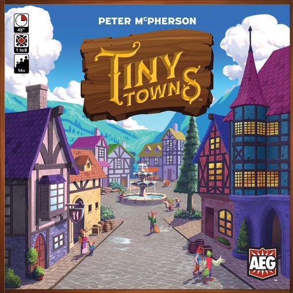 Tiny Towns Board Game Alderac Entertainment Group