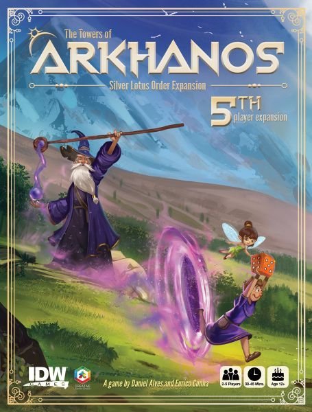 The Towers of Arkhanos: The Silver Lotus Order Board Game IDW