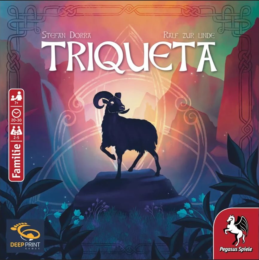 Triqueta Board Game Deep Print Games