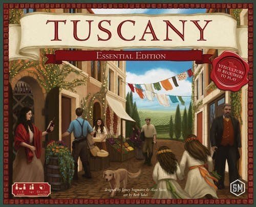 Tuscany Essential Edition Board Game Stonemaier Games