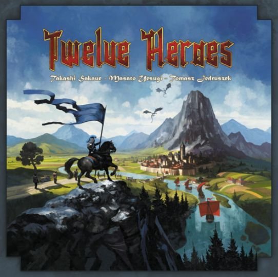 Twelve Heroes Card Game La Boite de Jeu