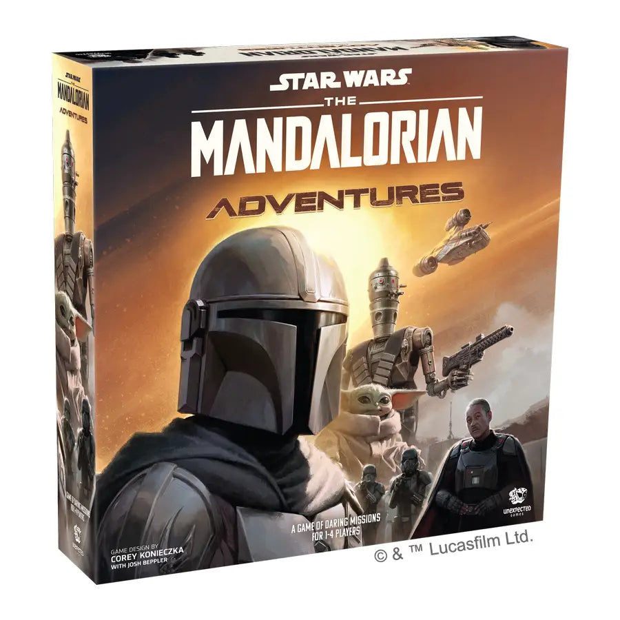 Star Wars The Mandalorian: Adventures Board Game Unexpected Games