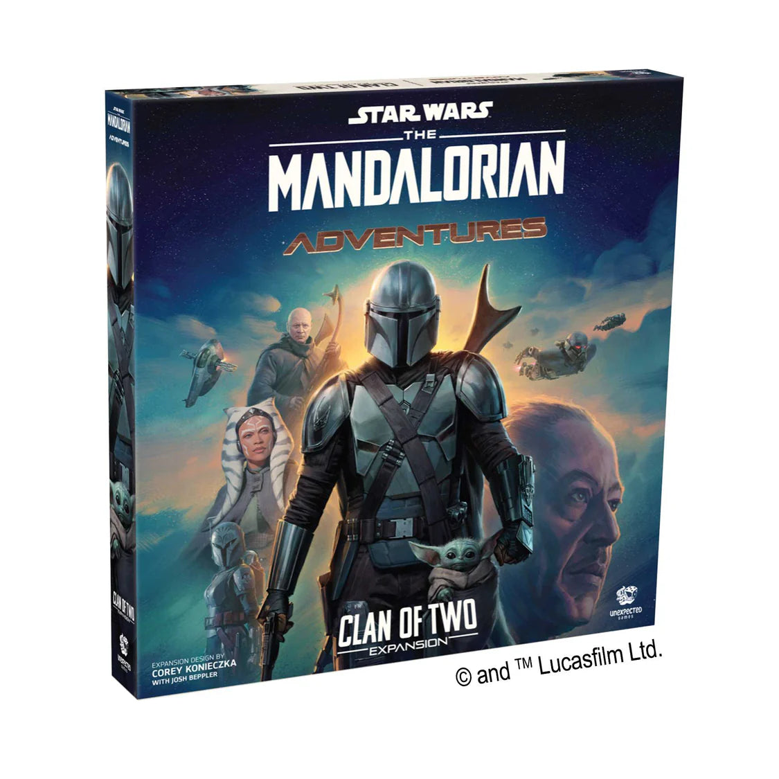 Clan of Two: Star Wars The Mandalorian Adventures Expansion Board Game Unexpected Games
