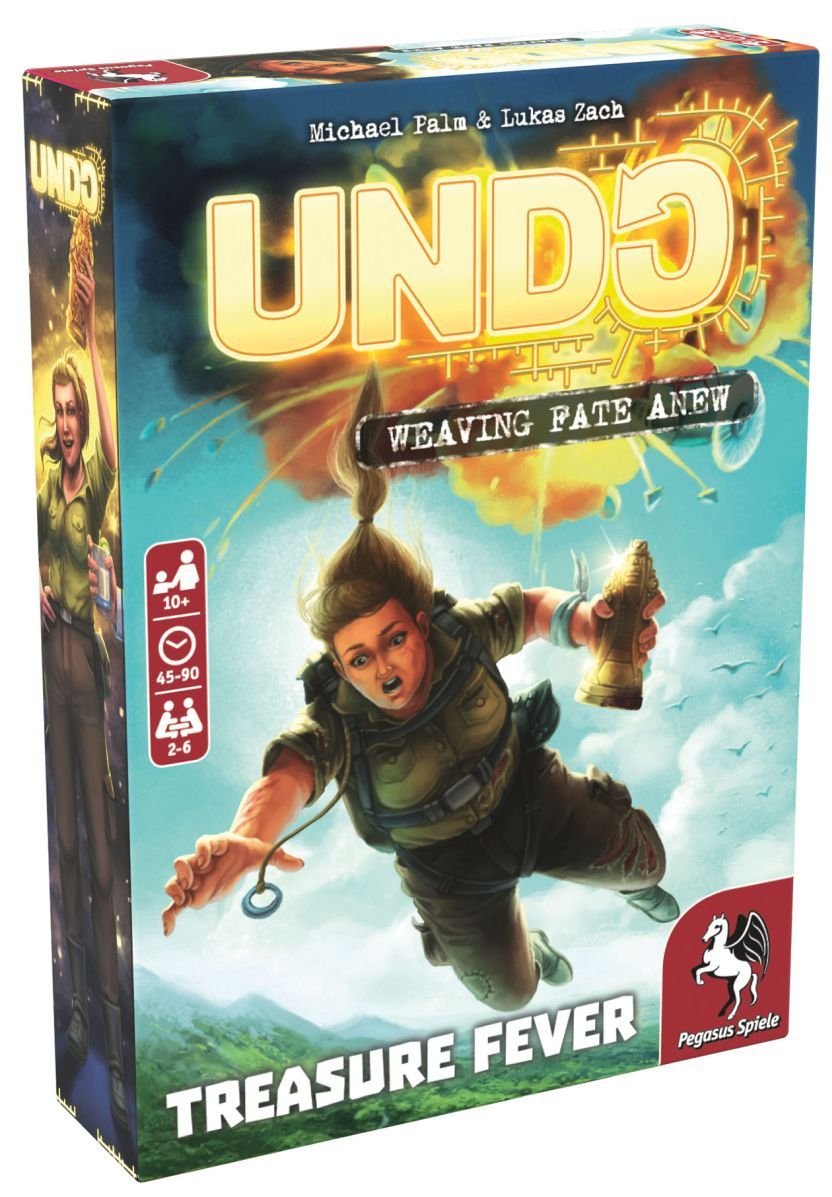 UNDO: Treasure Fever Card Game Pegasus Spiele