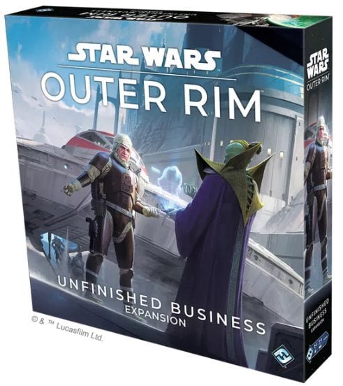 Star Wars: The Outer Rim Unfinished Business Board Game Fantasy Flight Games