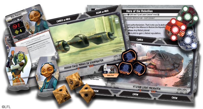 Star Wars: The Outer Rim Unfinished Business Board Game Fantasy Flight Games