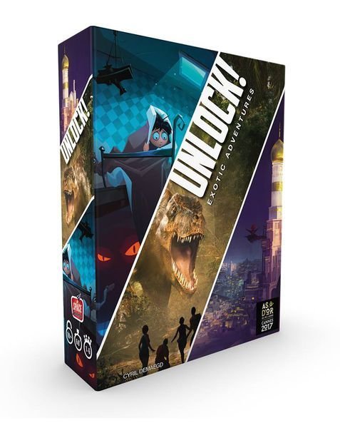 Unlock! Exotic Adventures Board Game Space Cowboys