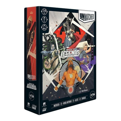 Unmatched: Battle of Legends, Volume One Board Game Iello