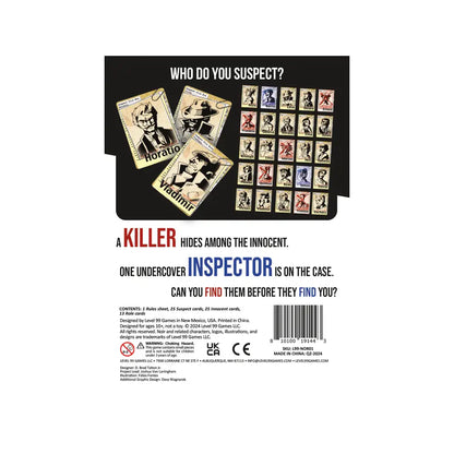 Noir: Deductive Mystery Game: 2nd Edition Card Game Level 99 Games