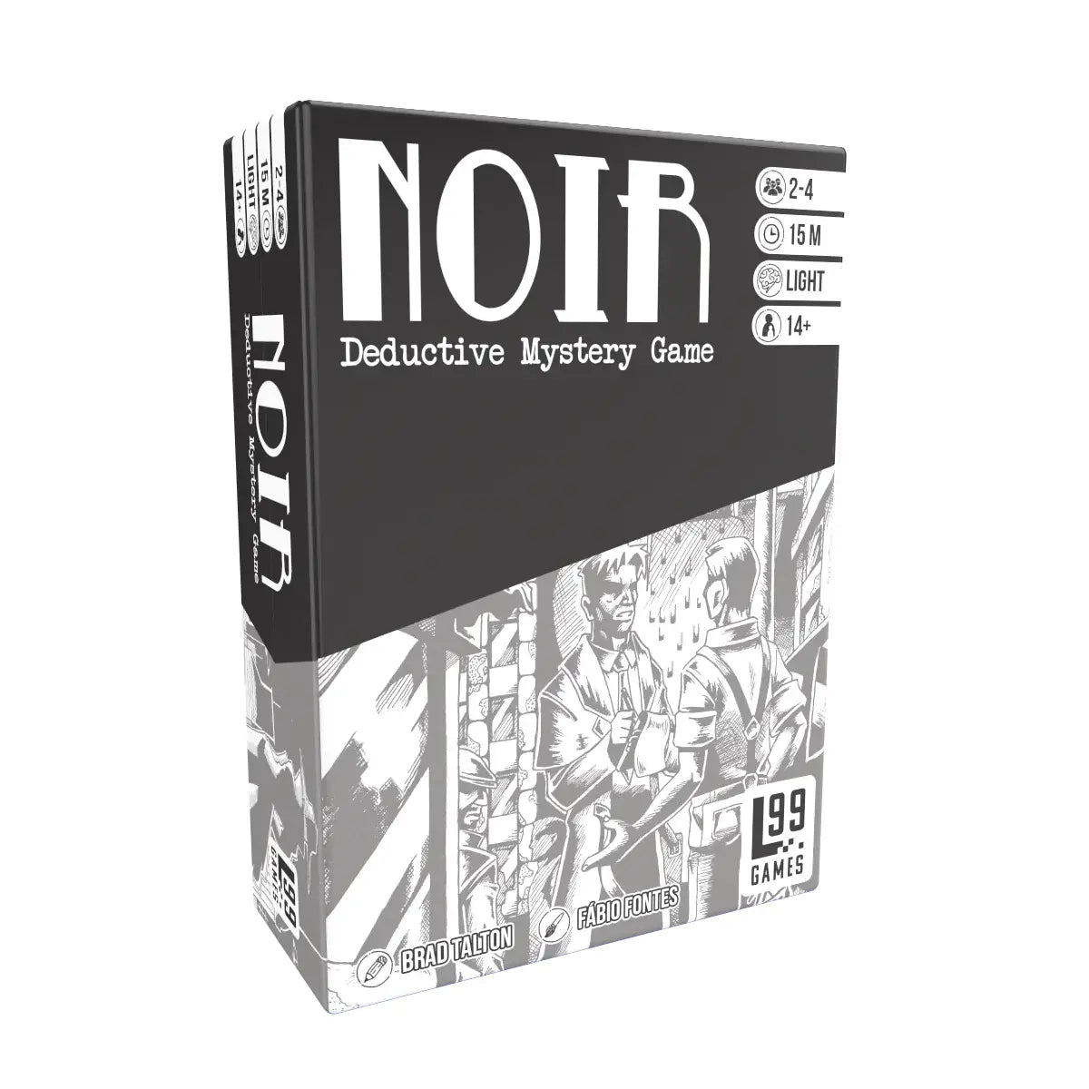 Noir: Deductive Mystery Game: 2nd Edition Card Game Level 99 Games