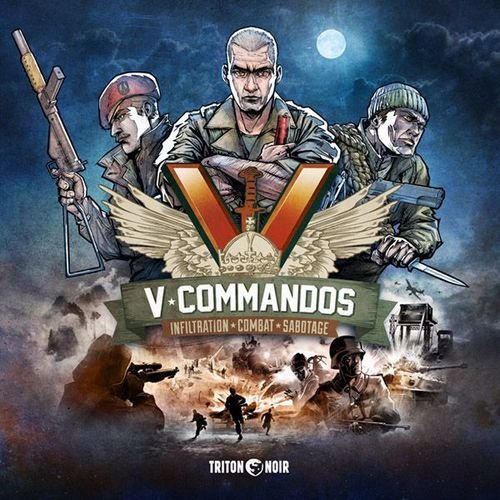 V-Commandos Board Game Triton Noir