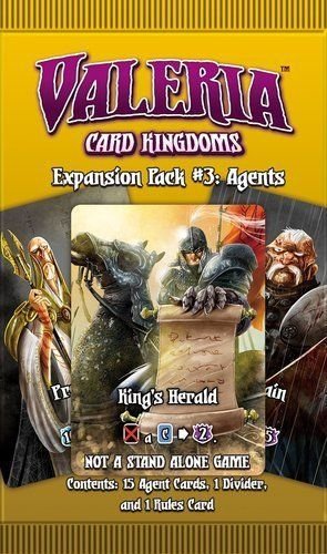 Valeria: Card Kingdoms – Expansion Pack #03: Agents Card Game Daily Magic Games