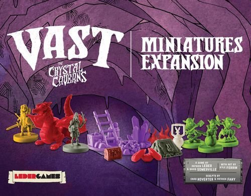 Vast: The Crystal Caverns Miniatures Board Game Leder Games