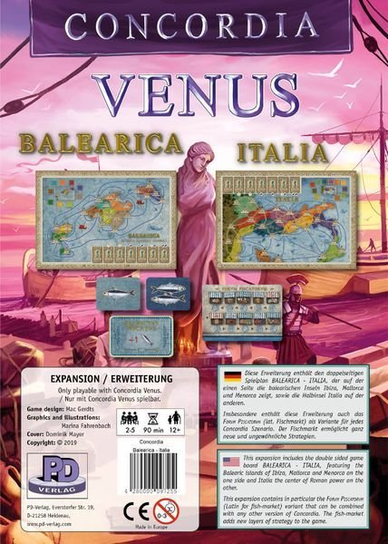 Concordia: Balearica / Italia Board Game PD-Verlag