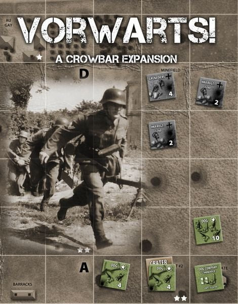 Crowbar!: The Rangers at Pointe Du Hoc Vorwarts! Board Game Flying Pig Games