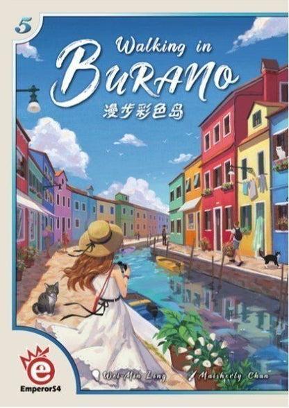 Walking in Burano Board Game EmperorS4 Games