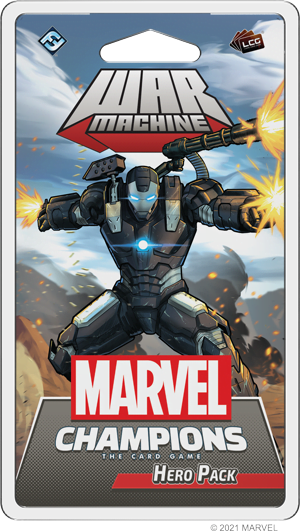 Marvel Champions: The Card Game – War Machine Hero Pack Card Game Fantasy Flight Games