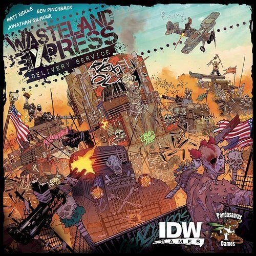 Wasteland Express Delivery Service Board Game IDW