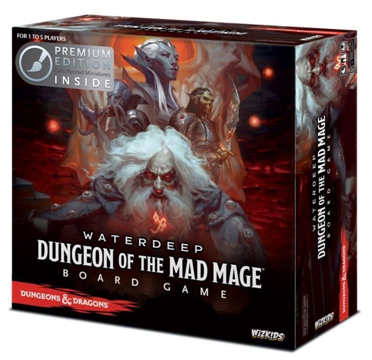 Waterdeep: Dungeon of the Mad Mage (Premium Edition) Board Game WizKids Games