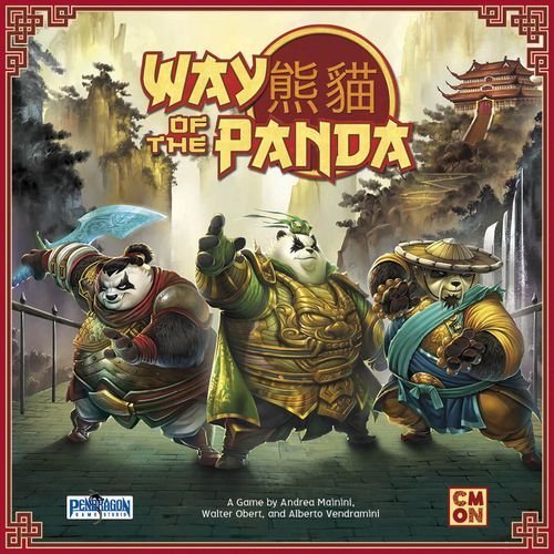 Way of the Panda Board Game Cool Mini Or Not