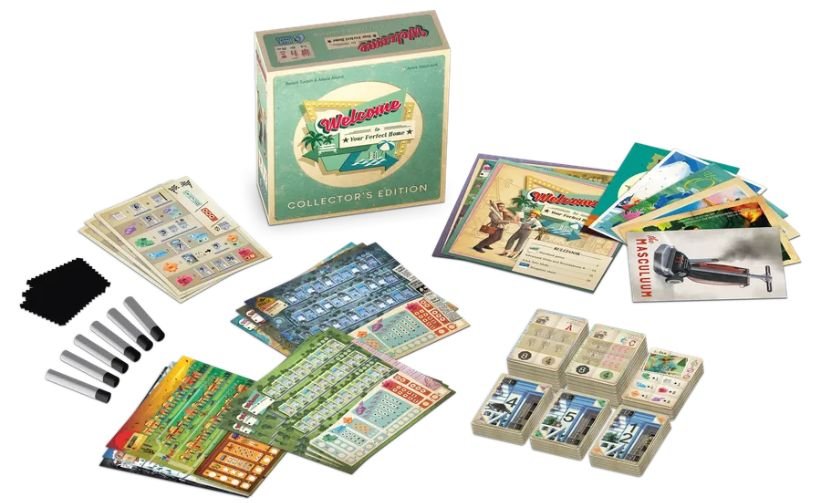 Welcome To Collector's Edition Board Game Deep Water Games