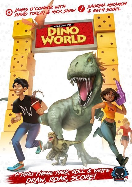 Welcome to Dino World Board Game Alley Cat Games