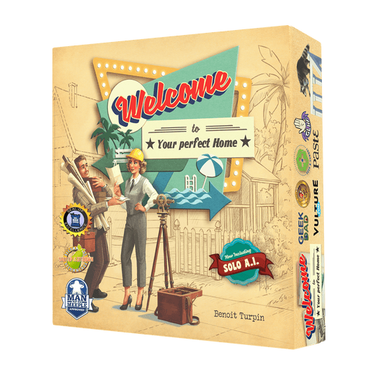 Welcome To .... (2nd Edition) Board Game Deep Water Games