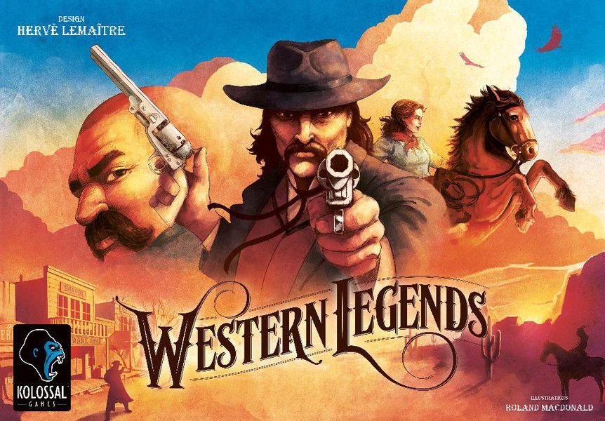 Western Legends Board Game Kolossal Games