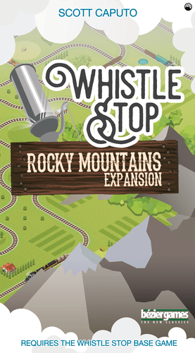 Whistle Stop: Rocky Mountain Board Game Bézier Games