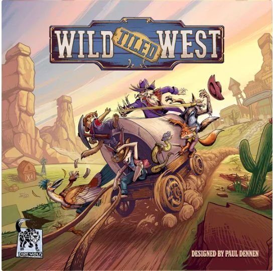 Wild Tiled West Board Game Dire Wolf