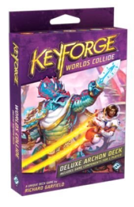 KeyForge: Worlds Collide Deluxe Deck Board Game Fantasy Flight Games